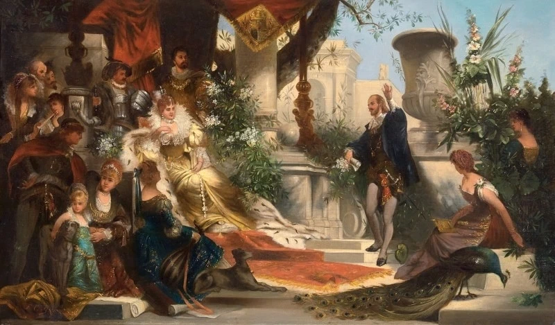 Tasso alla corte degli Estensi, 1892